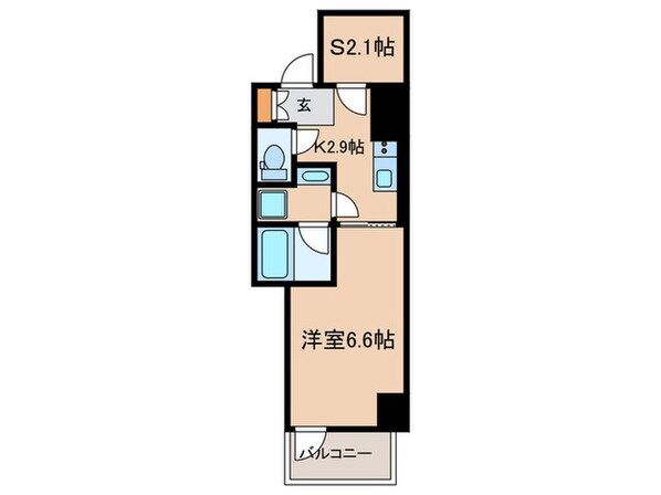 E-city大須の物件間取画像